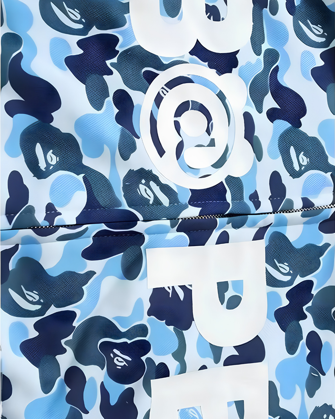 HOODIE ZIPPER BAPE X BEARBRICK
