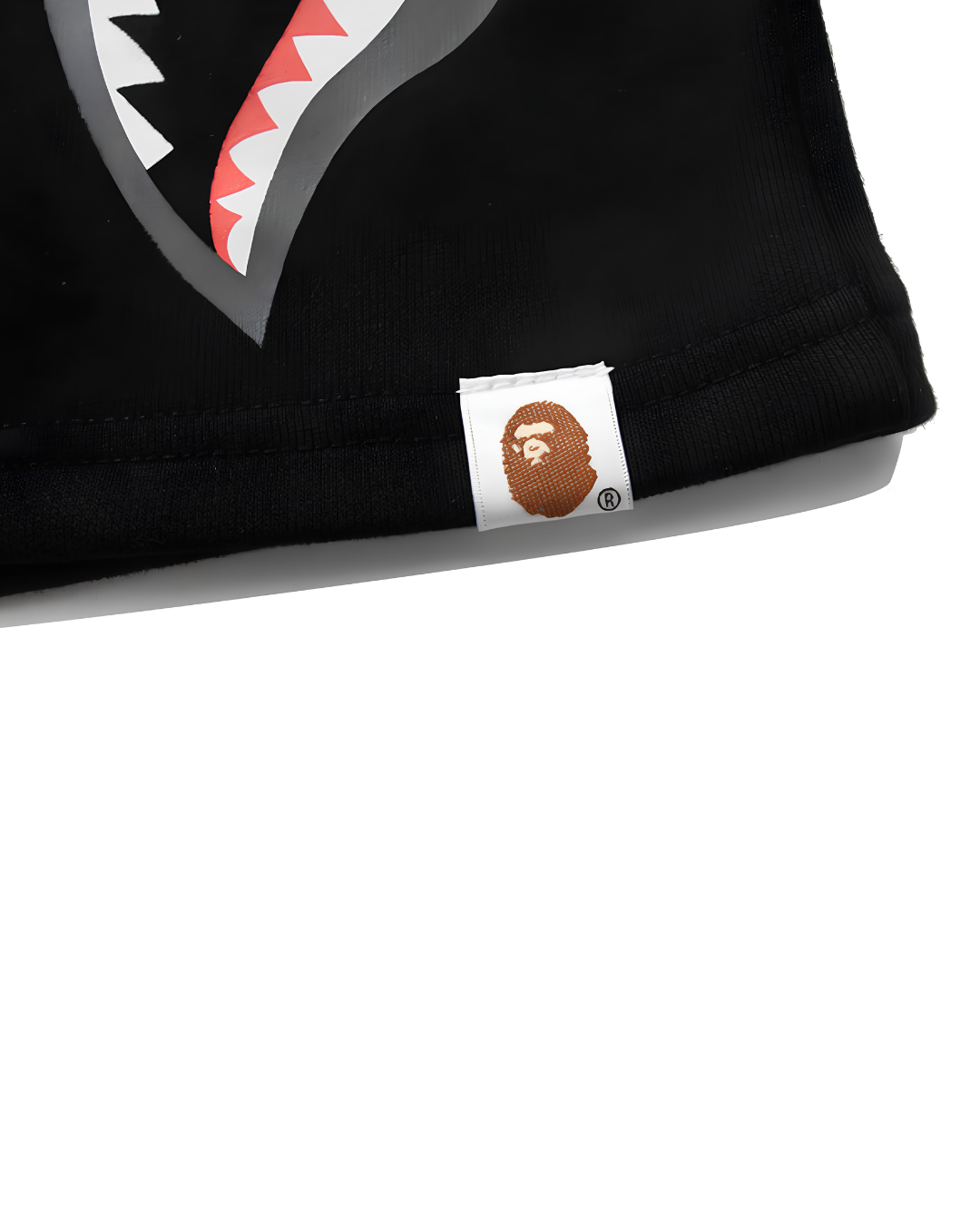 SHORT BAPE DOBLE SHARK BICOLOR