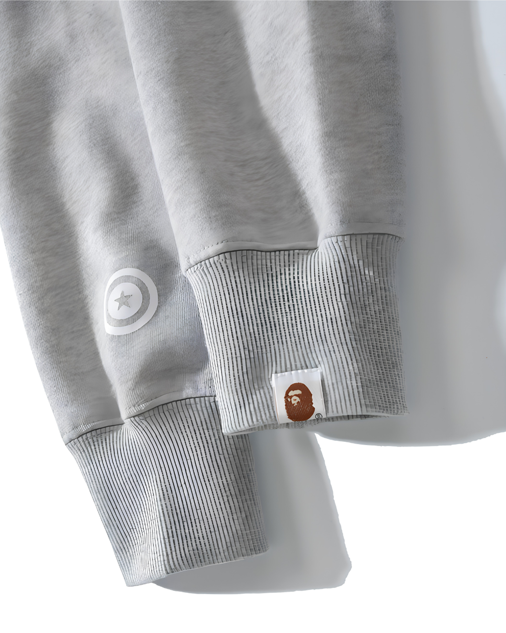 HOODIE ZIPPER BAPE SHARK ABC