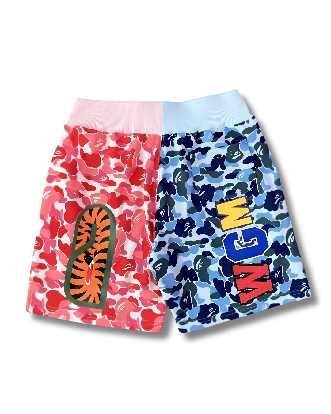 SHORT BAPE SHARK BICOLOR