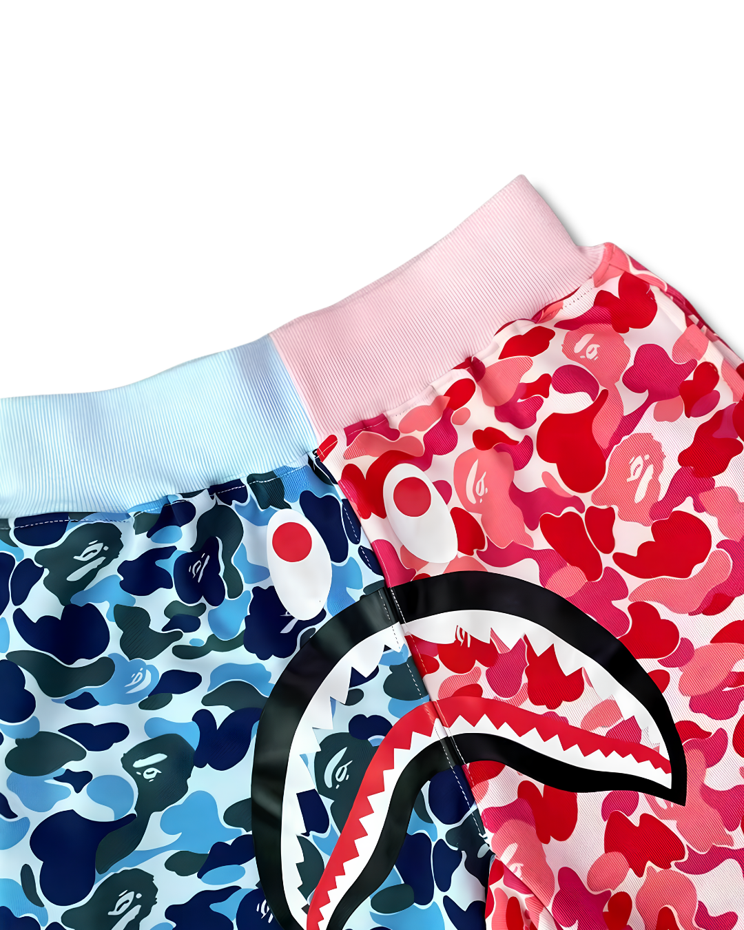SHORT BAPE SHARK BICOLOR