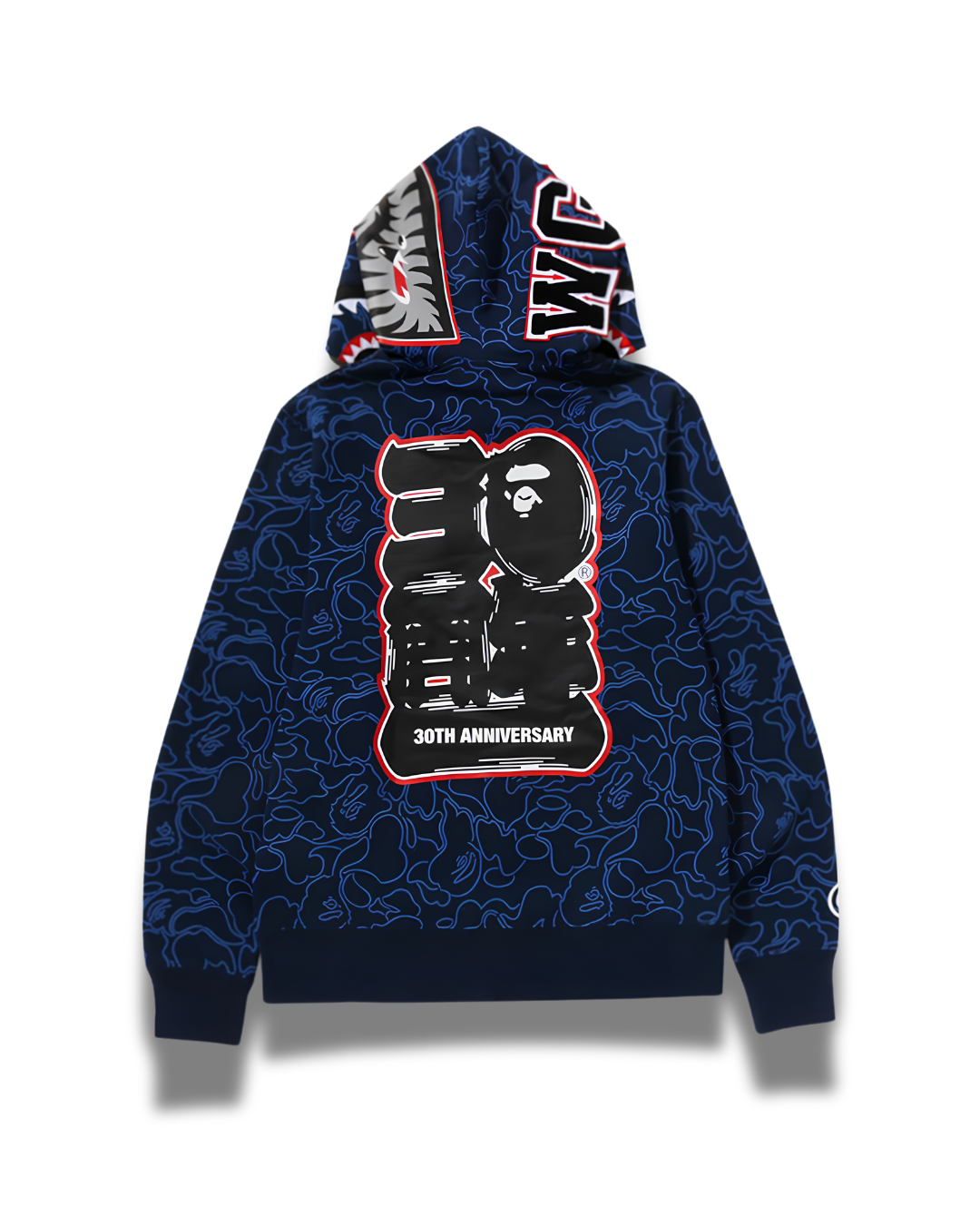 HOODIE ZIPPER BAPE 30TH ANNIVERSARY