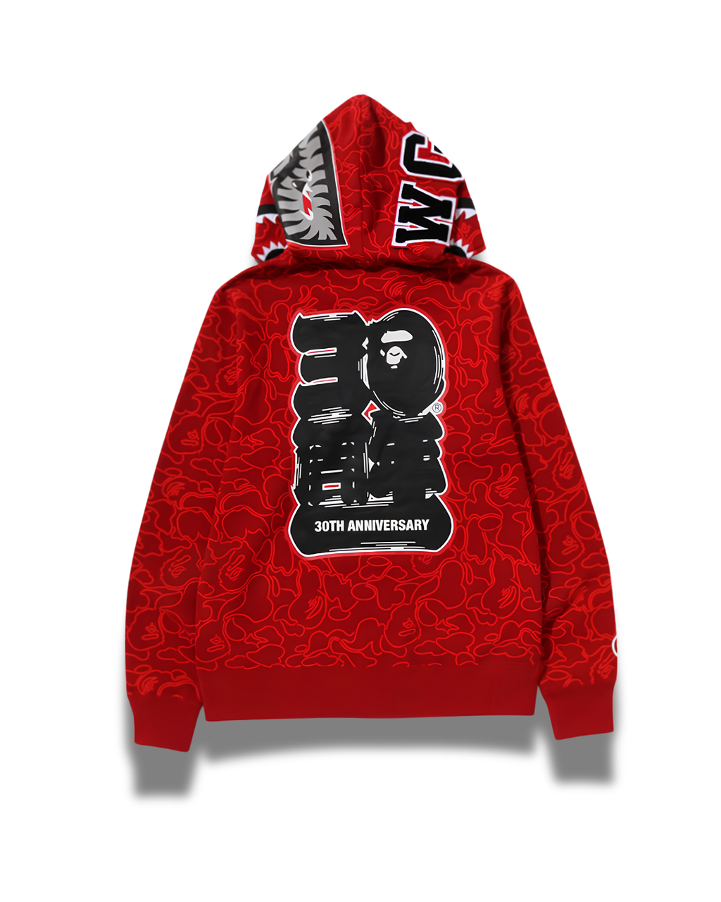 HOODIE ZIPPER BAPE 30TH ANNIVERSARY