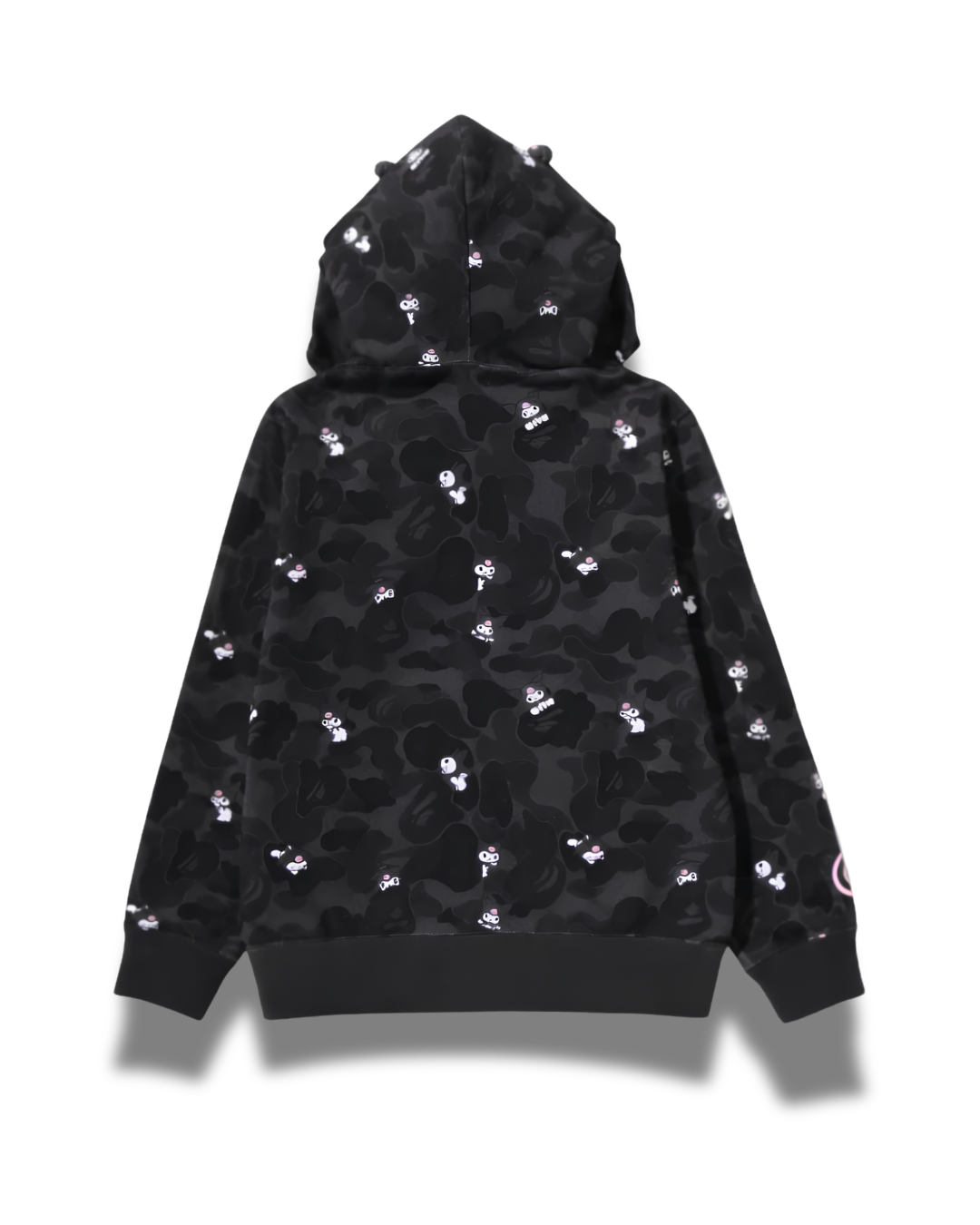 HOODIE ZIPPER BAPE X KUROMI