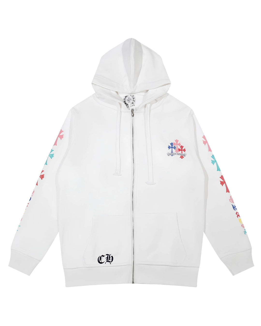 HOODIE ZIPPER CHROME HEARTS