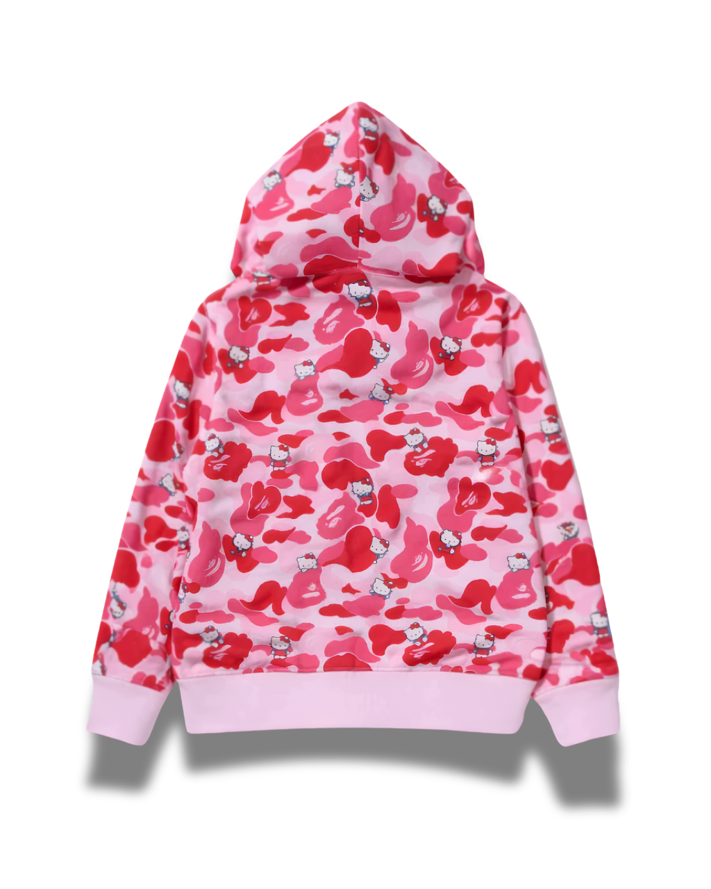 HOODIE ZIPPER BAPE X HELLO KITTY