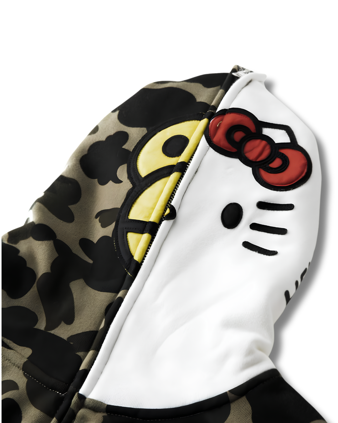 HOODIE BAPE BABY MILO X HELLO KITTY