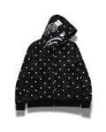 HOODIE ZIPPER BAPE SHARK DOT