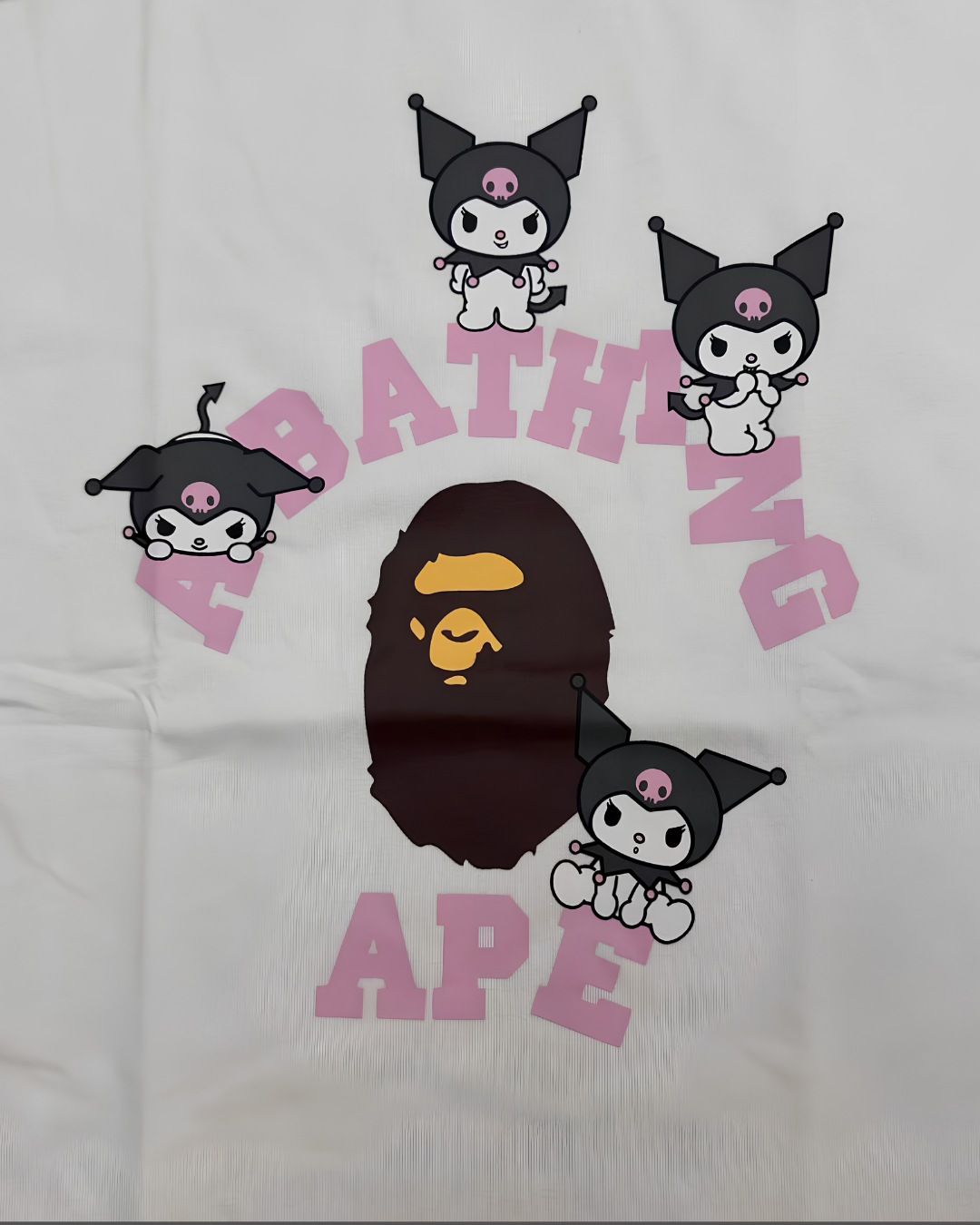 PLAYERA BAPE X KUROMI