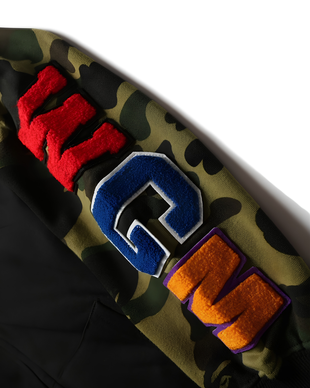 HOODIE ZIPPER BAPE SHARK GIANT