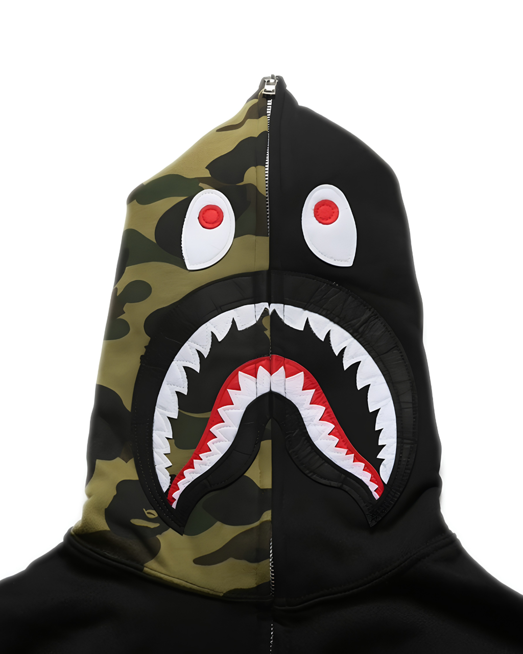 HOODIE ZIPPER BAPE SHARK GIANT