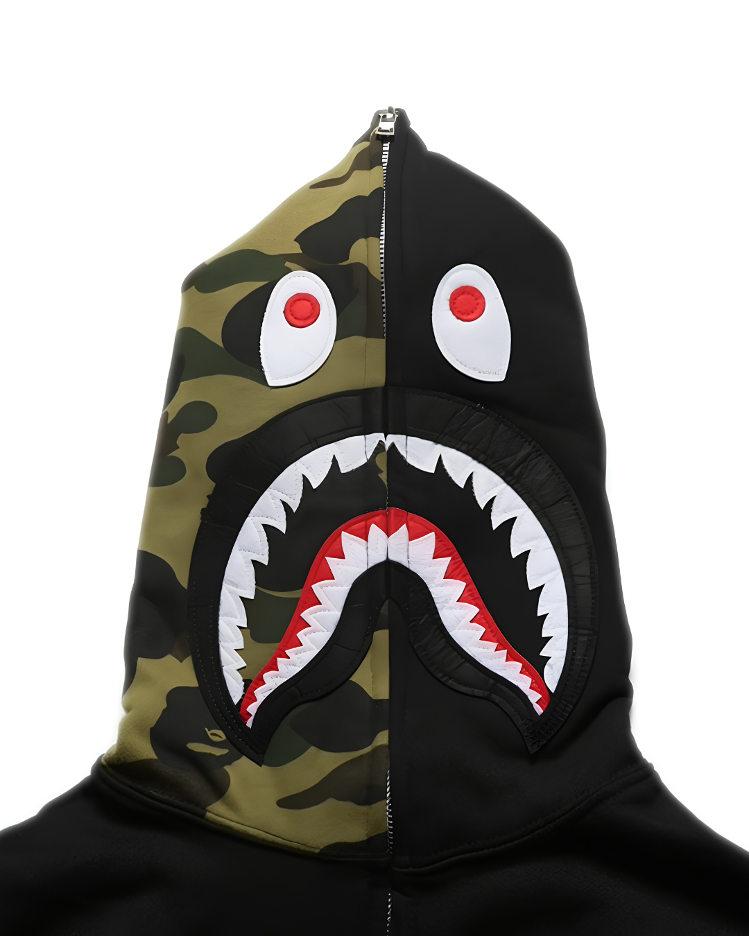 HOODIE ZIPPER BAPE SHARK GIANT