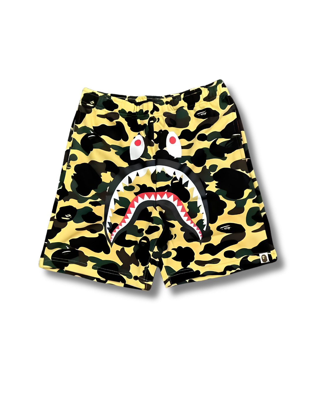 SHORT BAPE SHARK CAMO V3