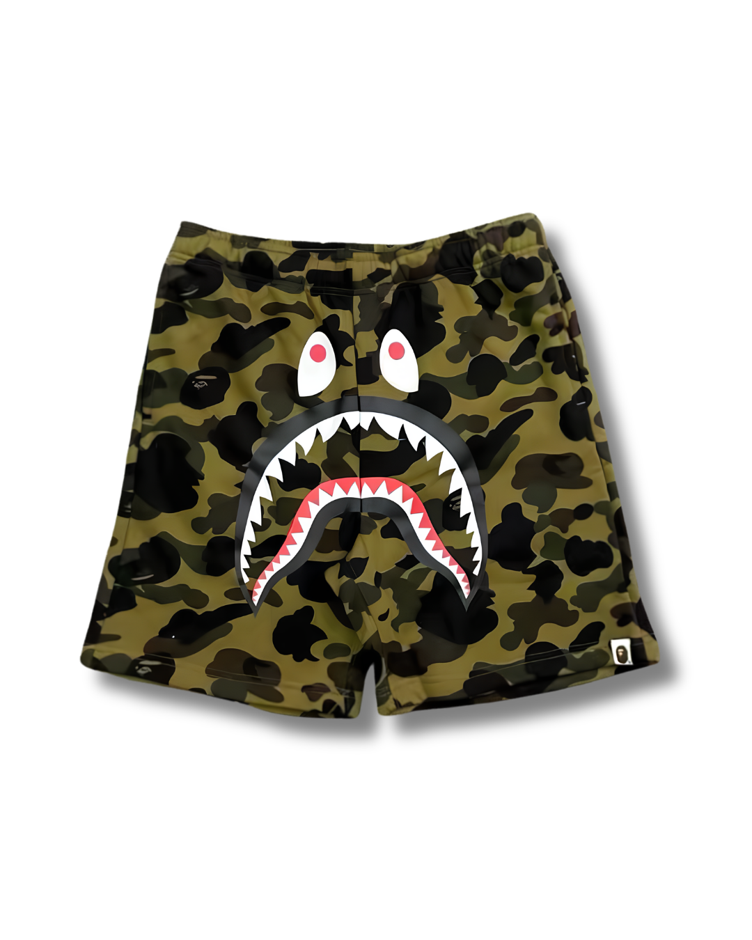 SHORT BAPE SHARK CAMO V3