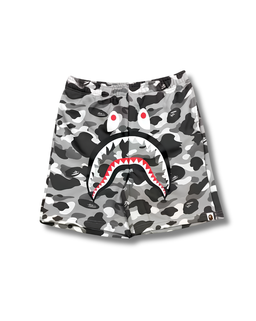 SHORT BAPE SHARK CAMO V3