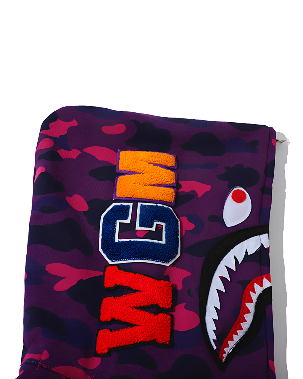 HOODIE ZIPPER BAPE SHARK 1ST CAMO
