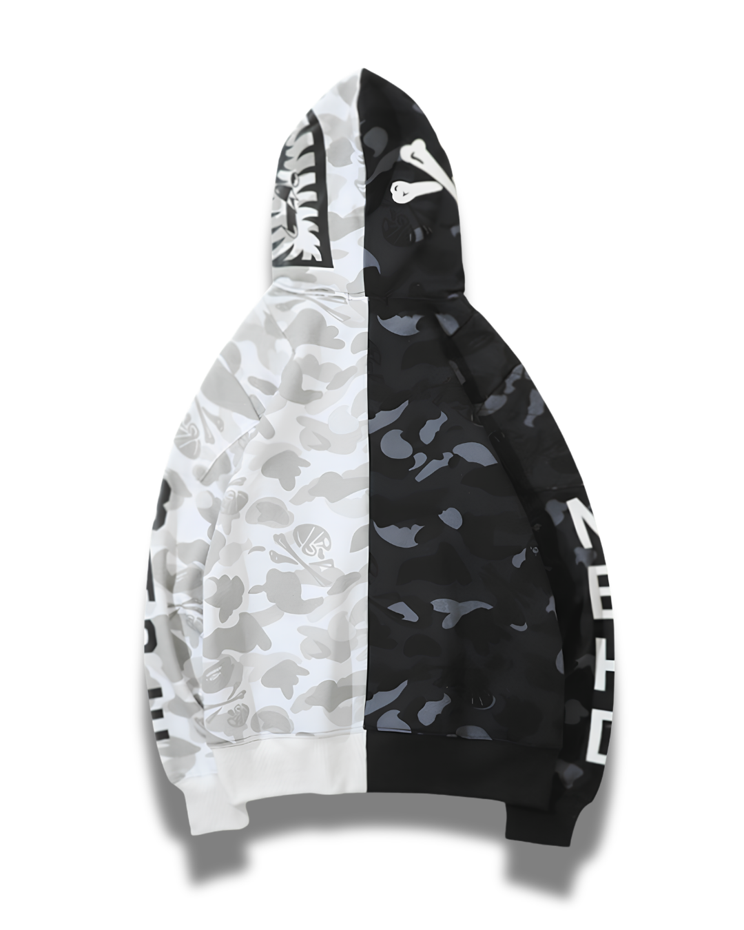 HOODIE ZIPPER BAPE X NEIGHBORHOOD