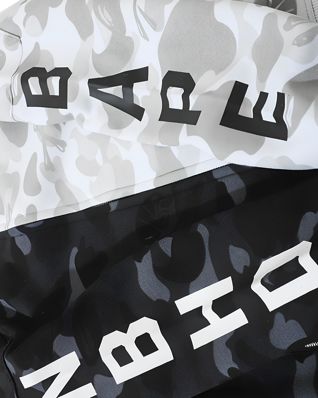 HOODIE ZIPPER BAPE X NEIGHBORHOOD