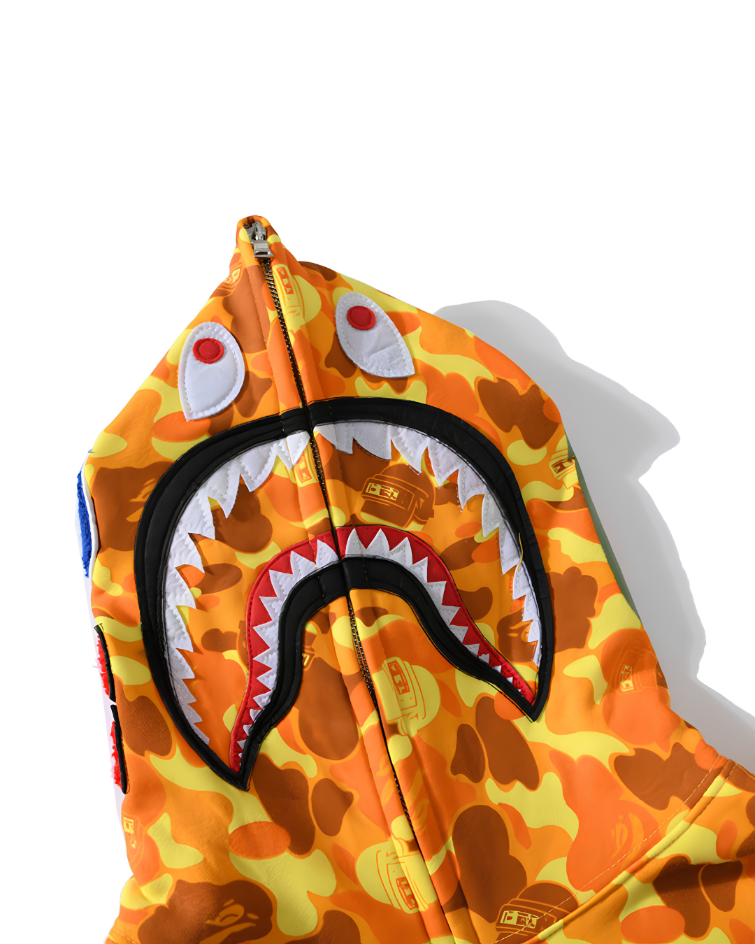 HOODIE ZIPPER BAPE X PUBG