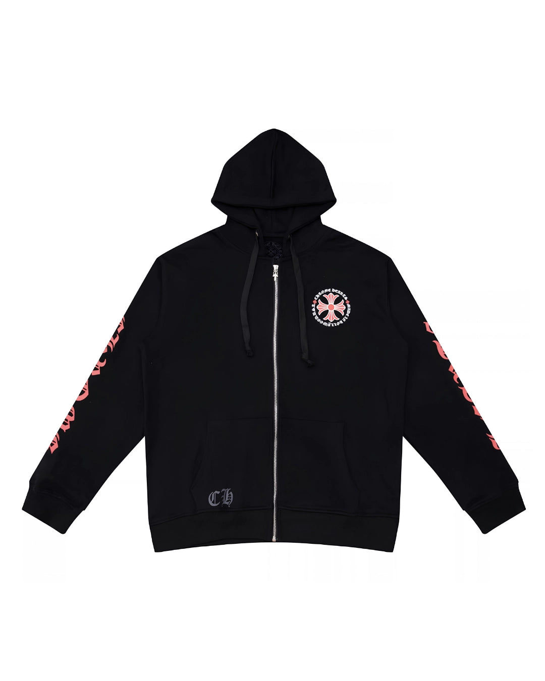 HOODIE ZIPPER CHROME HEARTS