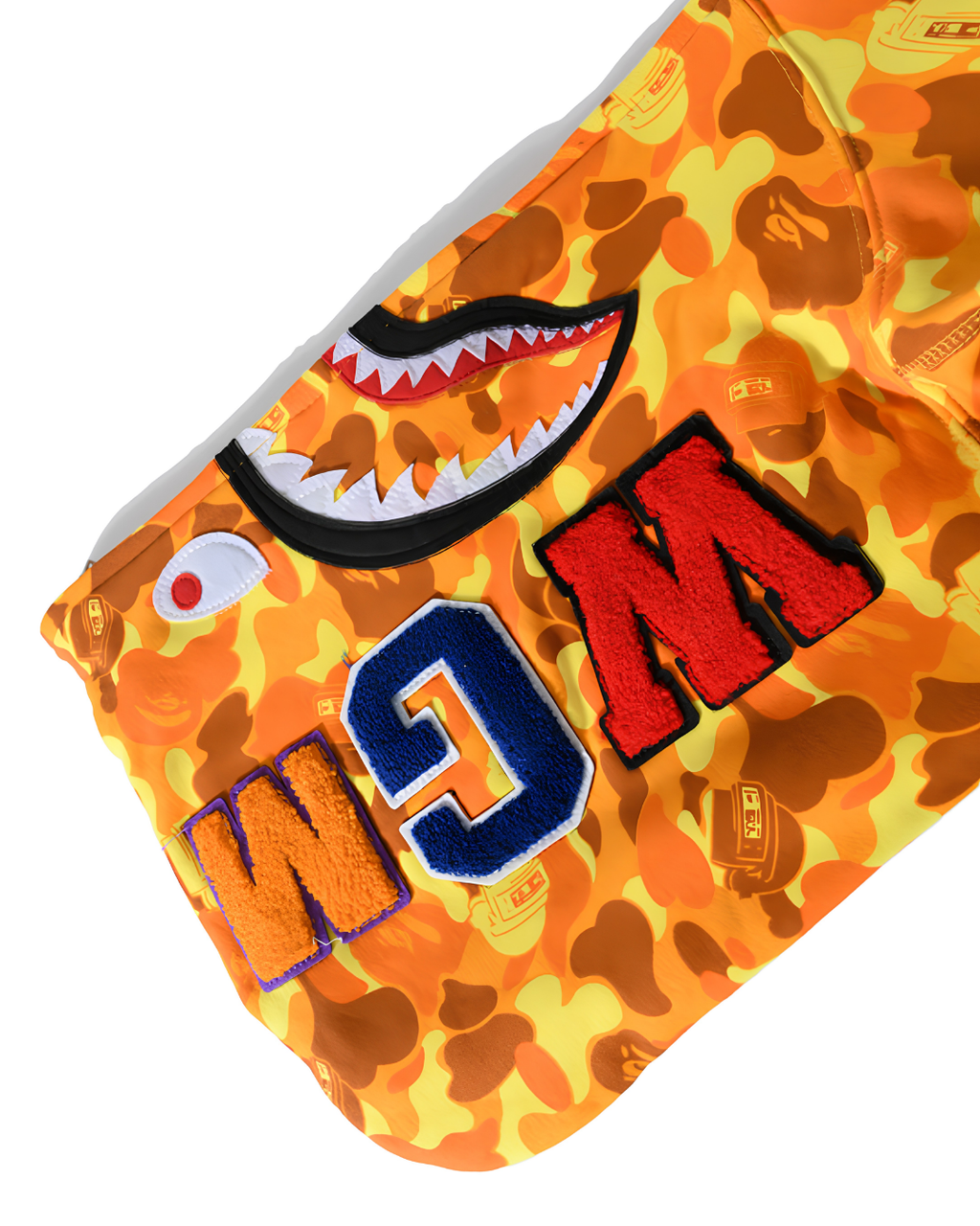 HOODIE ZIPPER BAPE X PUBG