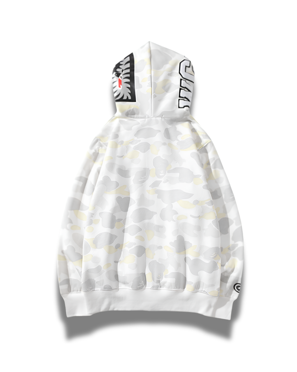 HOODIE ZIPPER BAPE SHARK CITY CAMO