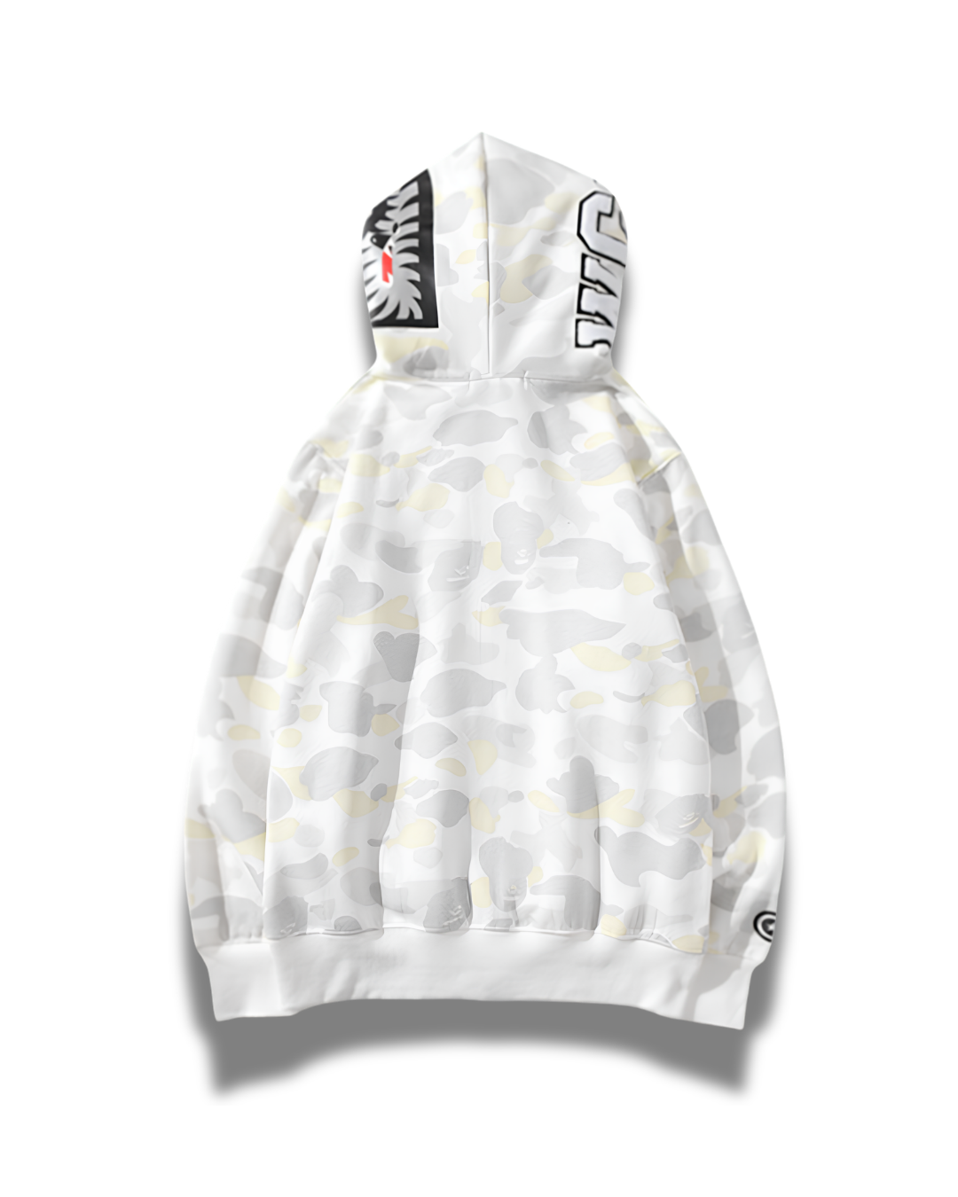 HOODIE ZIPPER BAPE SHARK CITY CAMO