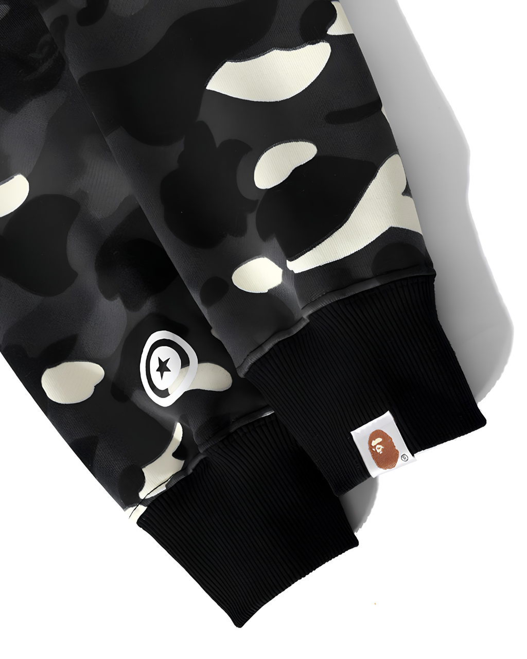 HOODIE ZIPPER BAPE SHARK CITY CAMO