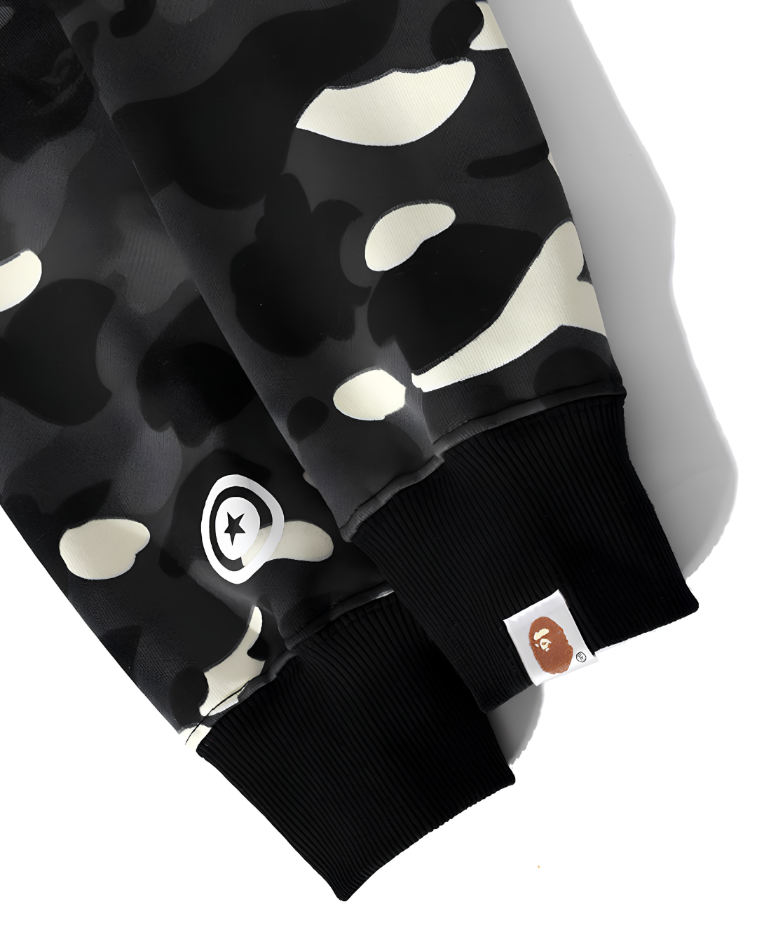HOODIE ZIPPER BAPE SHARK CITY CAMO