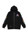 HOODIE ZIPPER CHROME HEARTS