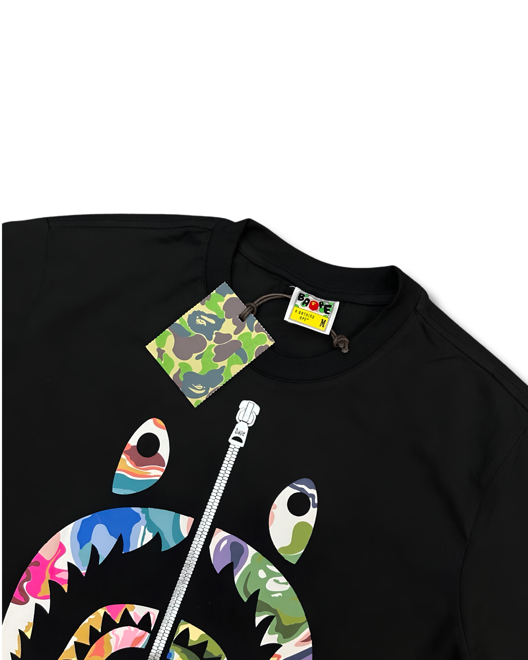 PLAYERA BAPE SHARK MOSAICO