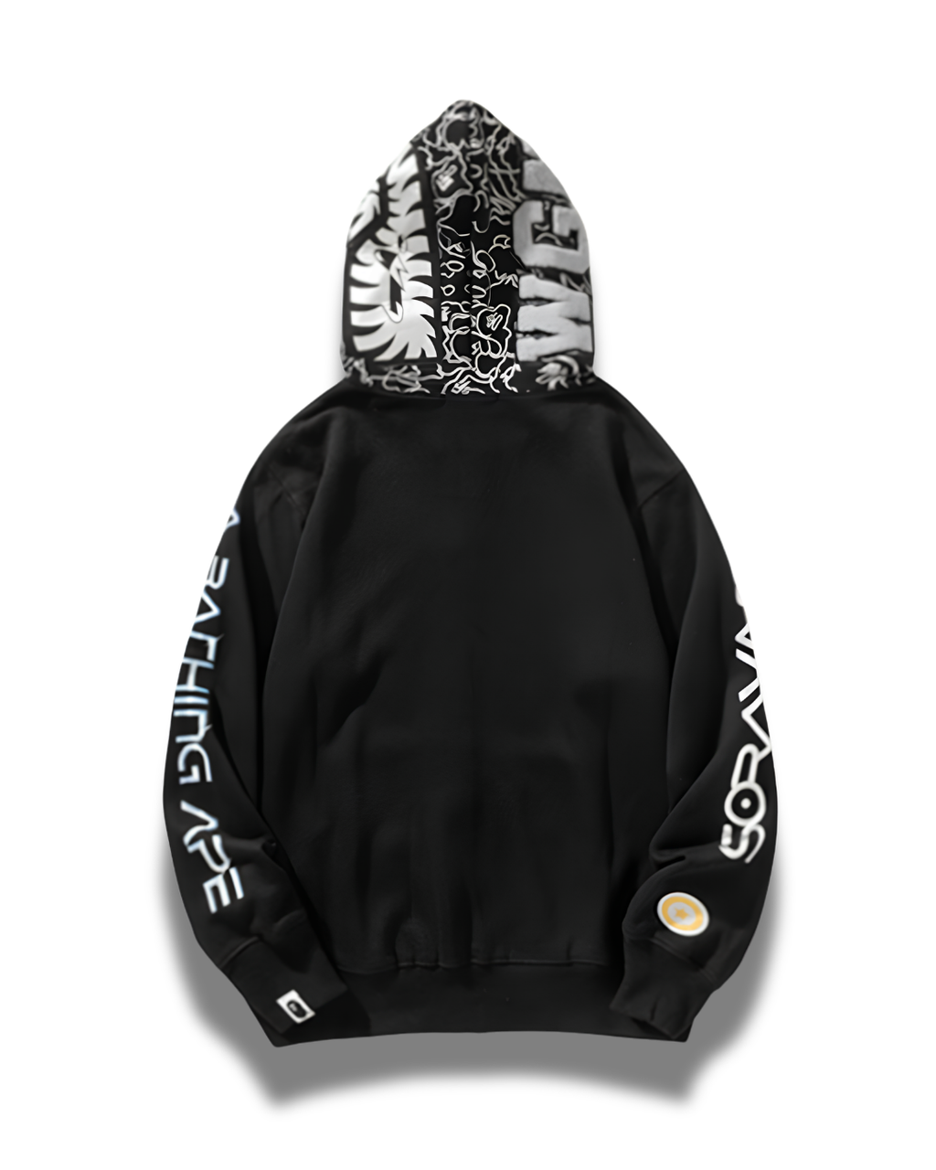HOODIE ZIPPER BAPE X HAJIME SORAYAMA