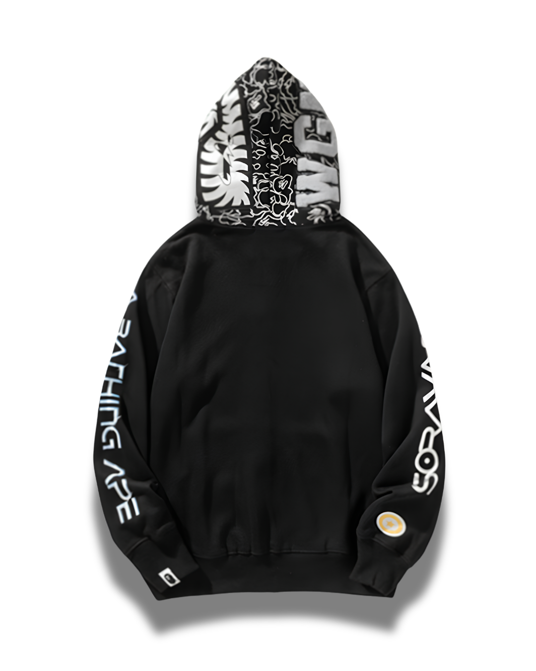 HOODIE ZIPPER BAPE X HAJIME SORAYAMA