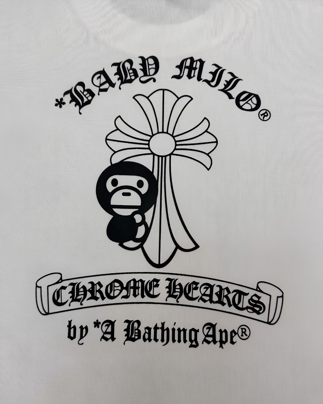 PLAYERA BAPE X CHROME HEARTS