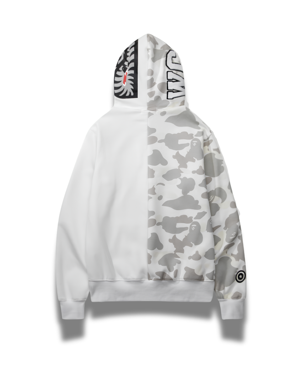 HOODIE ZIPPER BAPE SHARK CITY CAMO