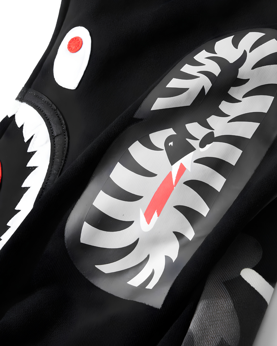 HOODIE ZIPPER BAPE SHARK CITY CAMO