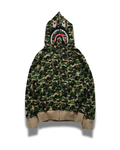 HOODIE ZIPPER BAPE SHARK ABC CAMO