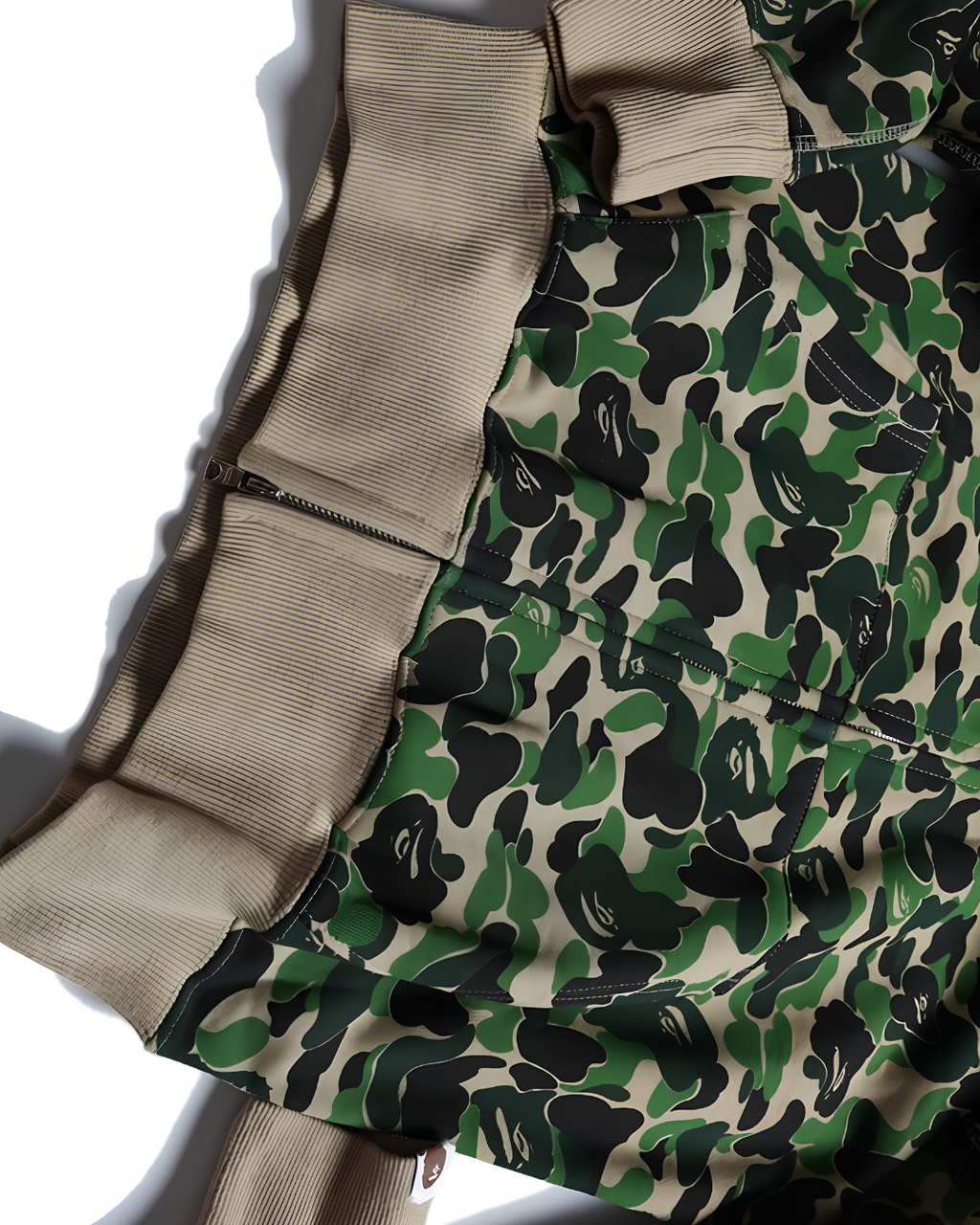 HOODIE ZIPPER BAPE SHARK ABC CAMO