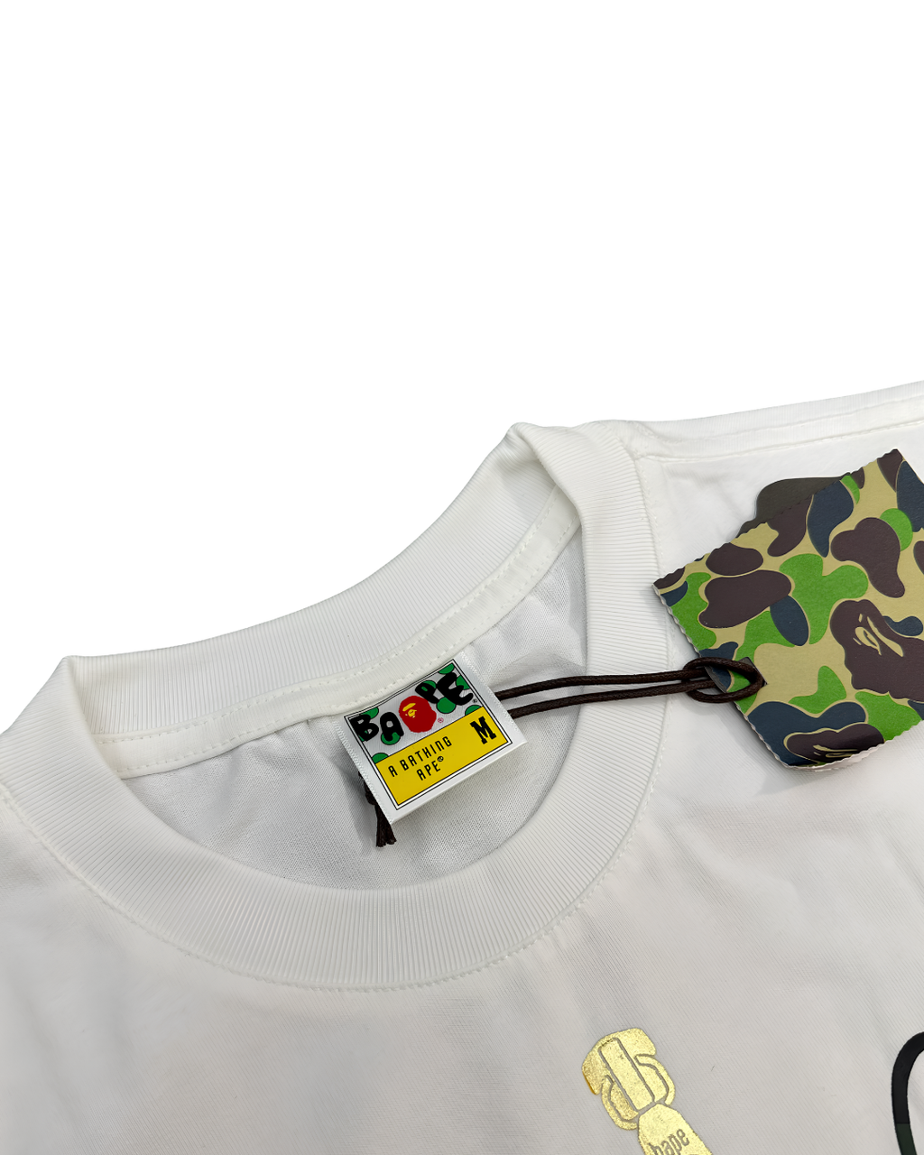 PLAYERA BAPE SHARK GOLDEN CAMO