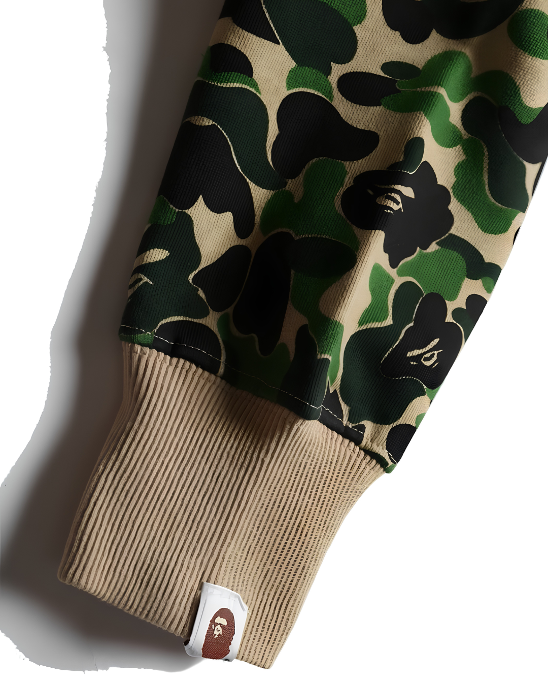 HOODIE ZIPPER BAPE SHARK ABC CAMO
