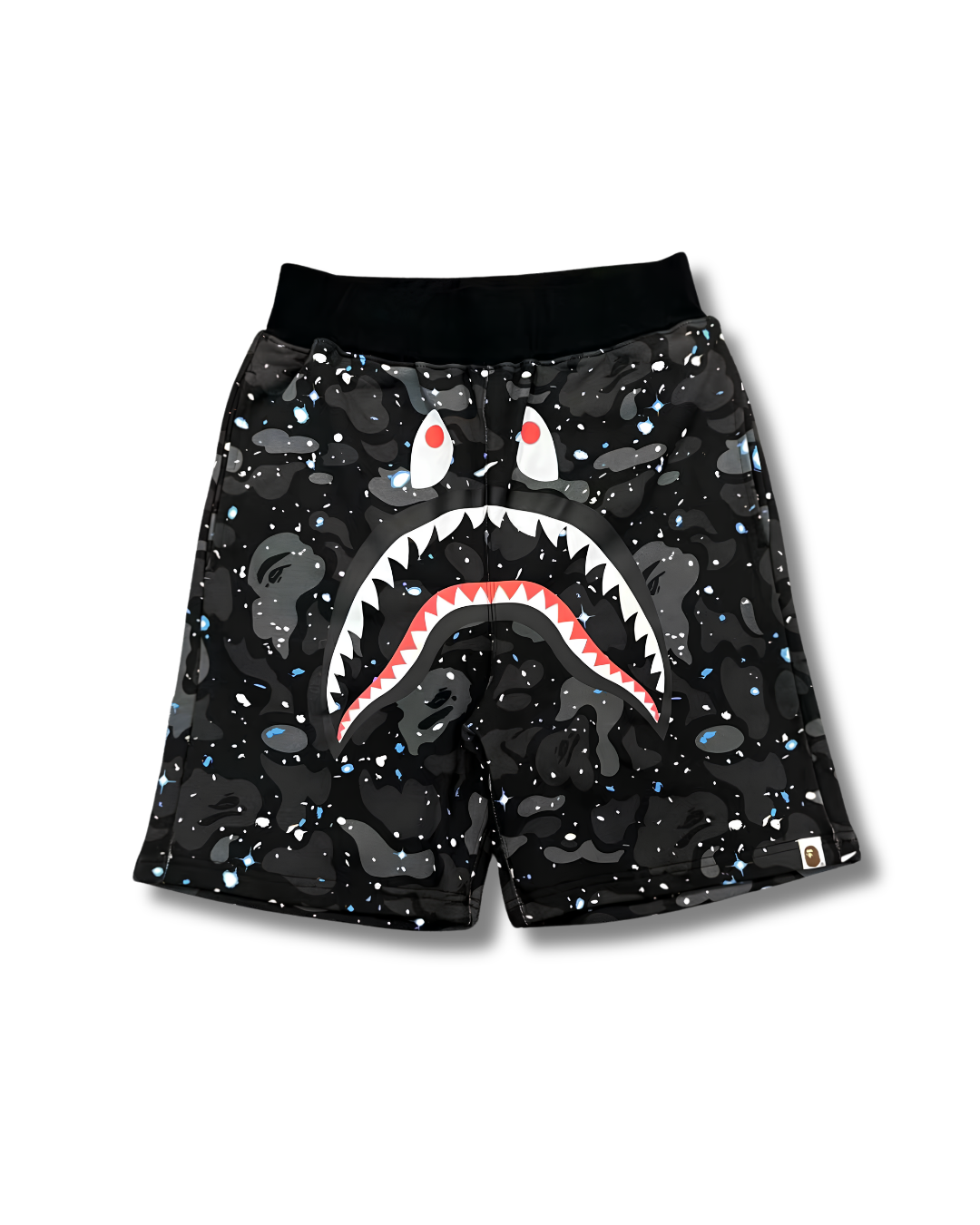 SHORT BAPE SHARK GALAXY