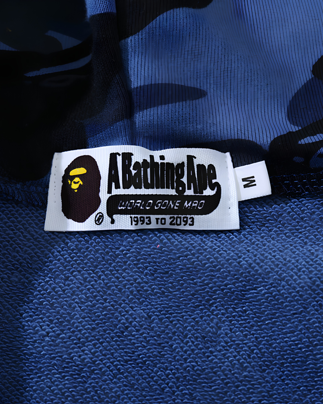 HOODIE ZIPPER BAPE SHARK 1ST CAMO