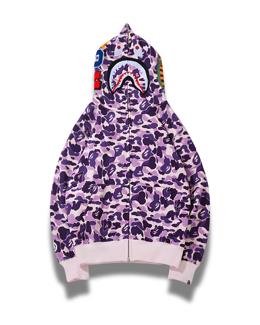HOODIE ZIPPER BAPE SHARK TAIPEI