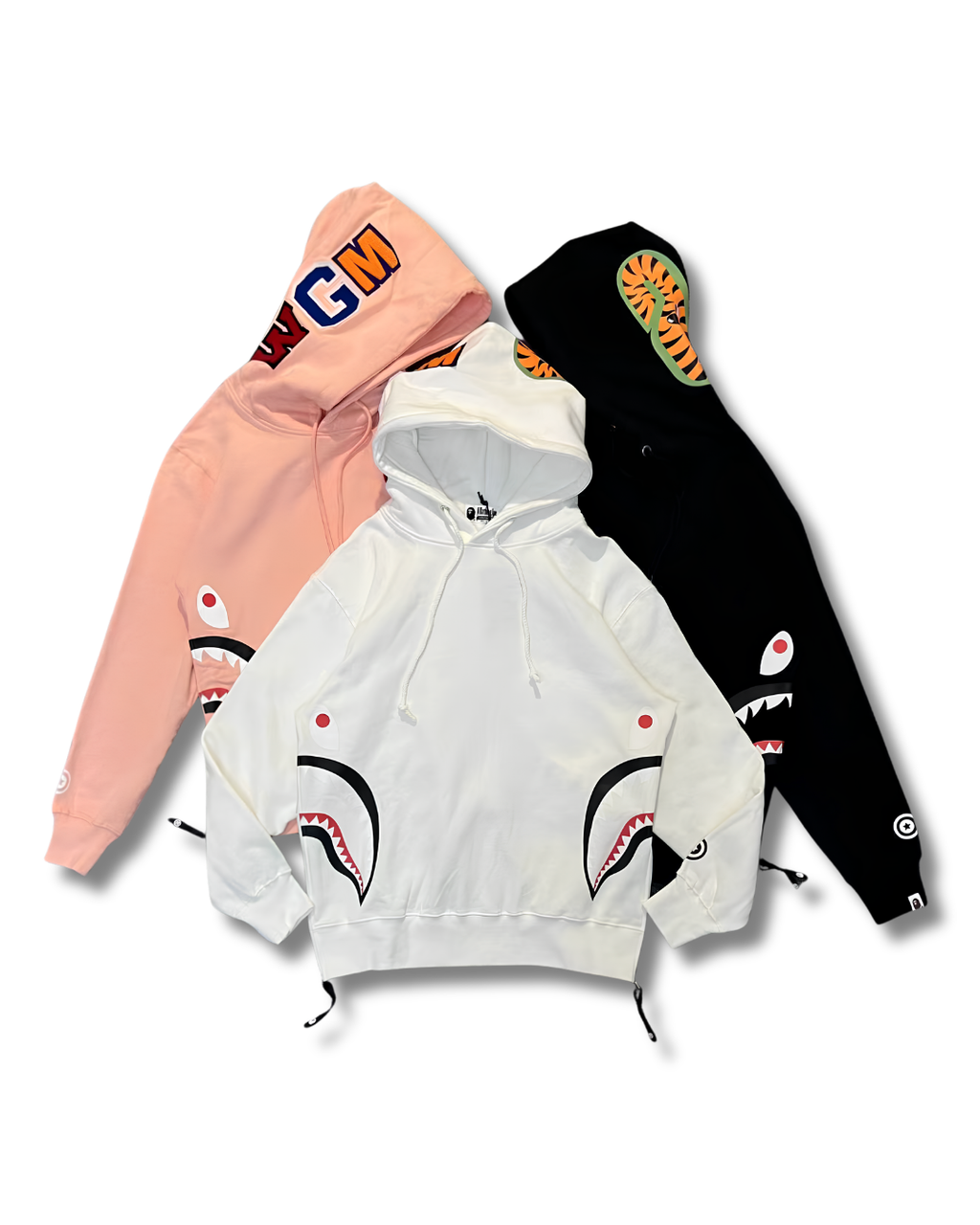 HOODIE BAPE SIDE ZIPPER