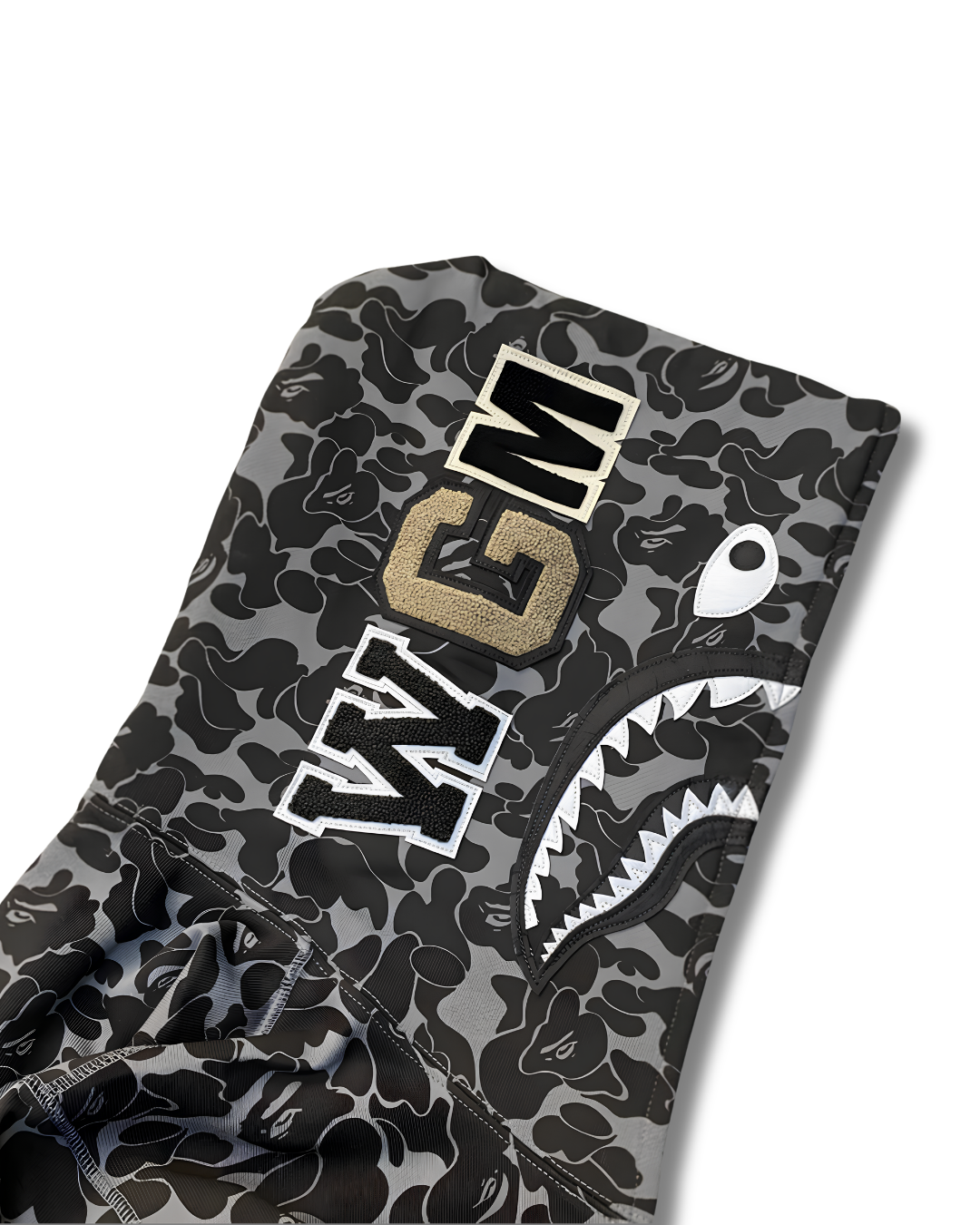 HOODIE ZIPPER BAPE SHARK X DOVER STREET MARKET