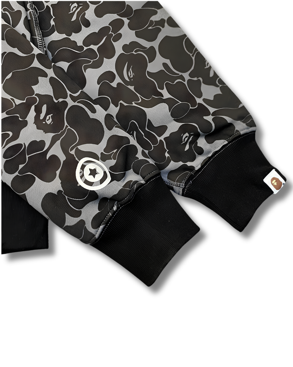 HOODIE ZIPPER BAPE SHARK X DOVER STREET MARKET