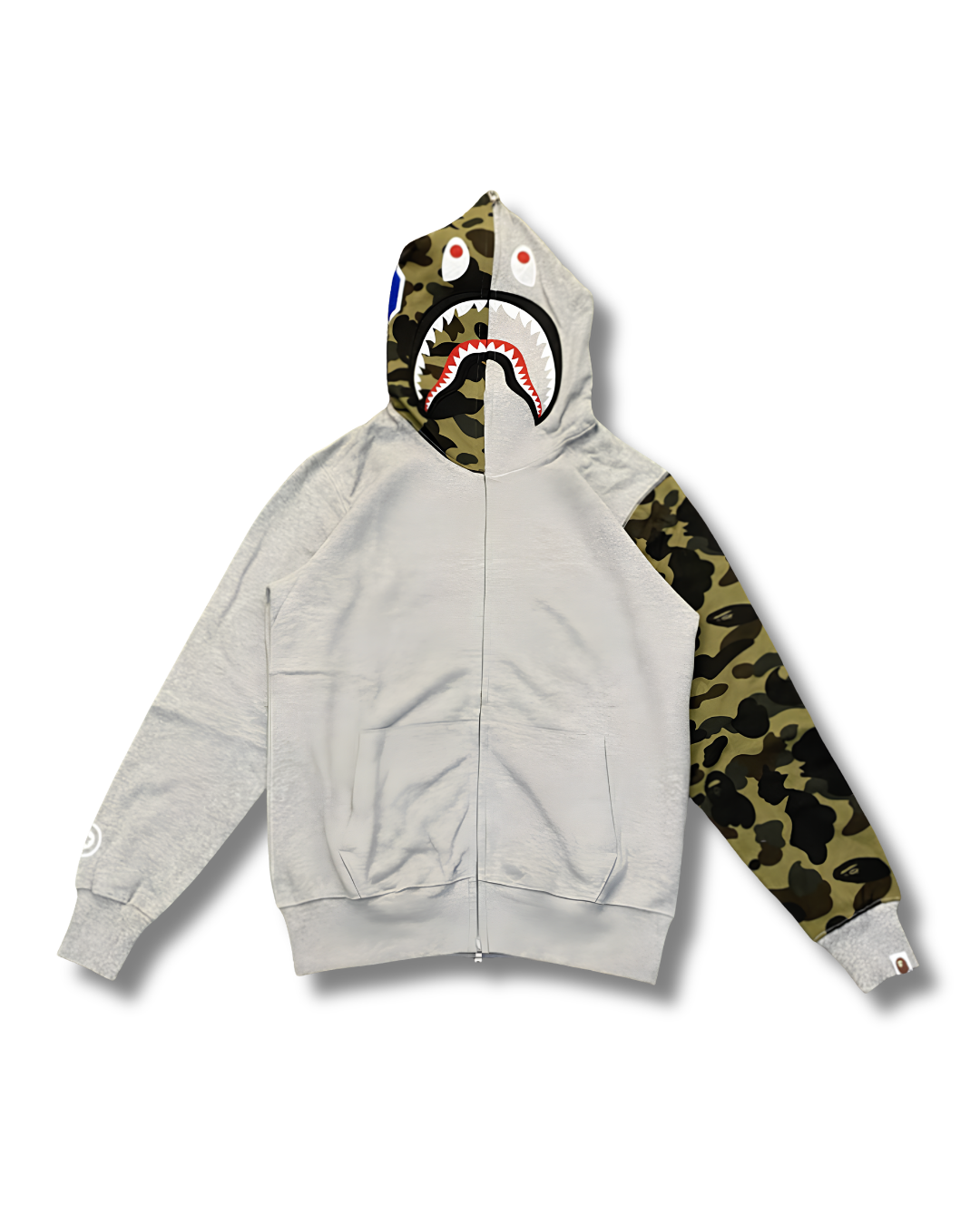 HOODIE ZIPPER BAPE SHARK GIANT