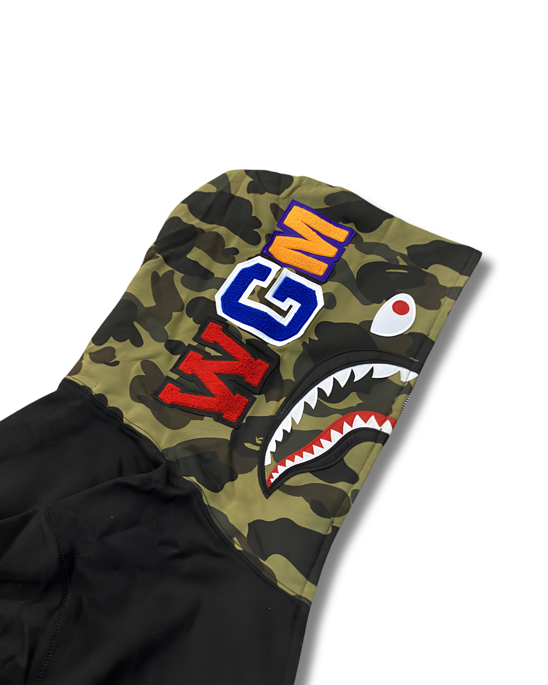 HOODIE ZIPPER BAPE SHARK GIANT