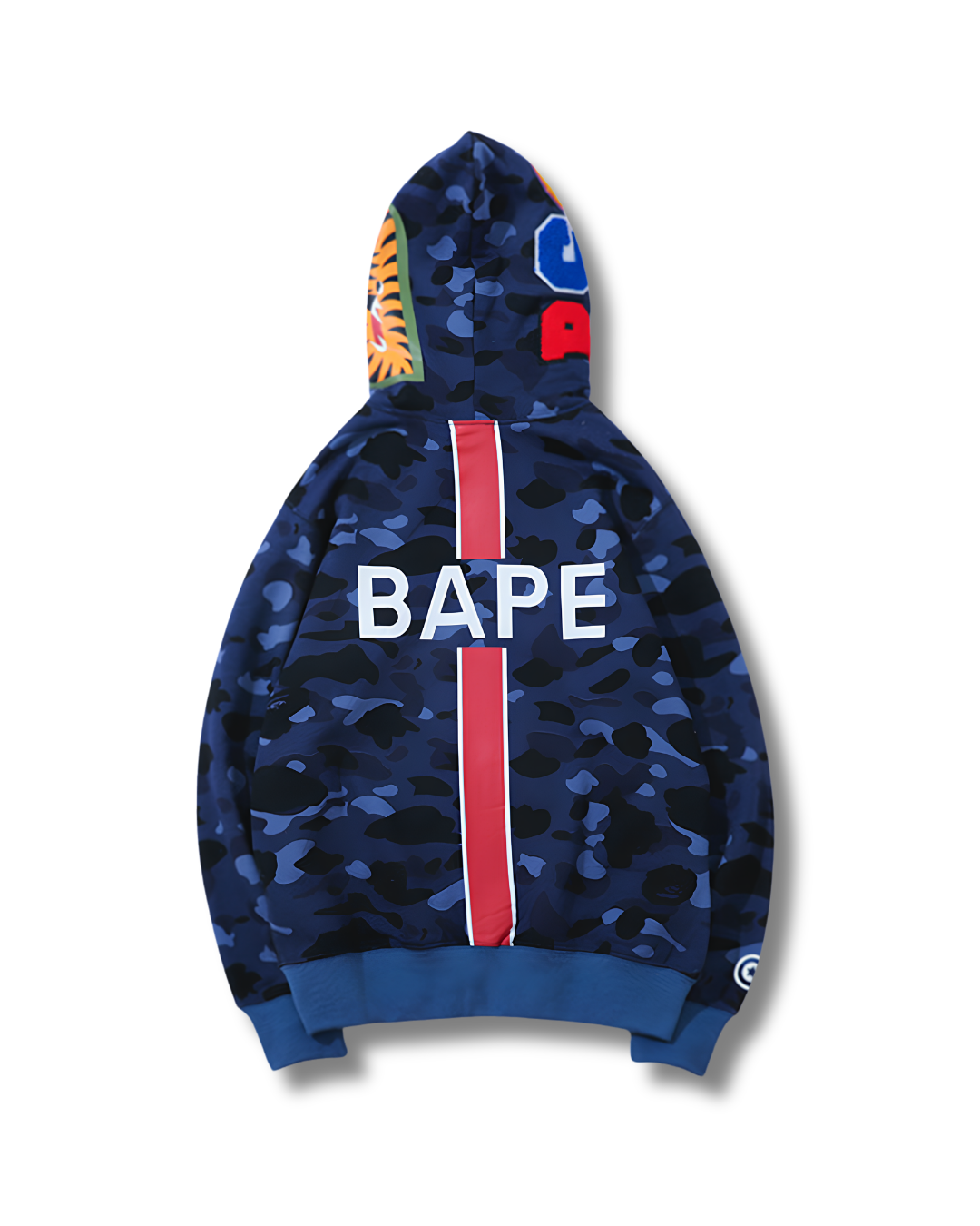 HOODIE ZIPPER BAPE X PSG