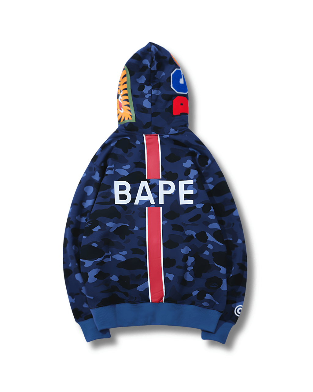 HOODIE ZIPPER BAPE X PSG